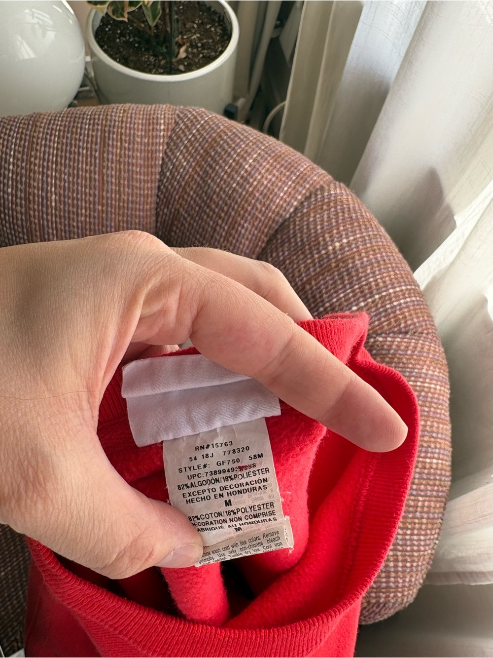 Red Champion Sweater - Picture 3 of 3